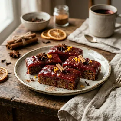 Recipe - Mulled Wine Slices