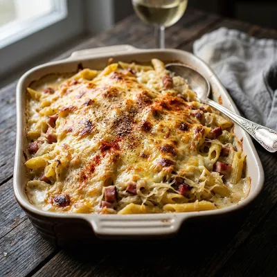 Sauerkraut Noodle Casserole Gefährlich ;)