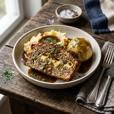 Cheese-Stuffed Meatloaf Michael